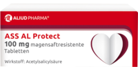 ASS AL Protect 100 mg magensaftresistente Tabletten bei erhöhtem Herzinfarkt- und Schlaganfallrisiko