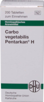 CARBO VEGETABILIS PENTARKAN H Tabletten