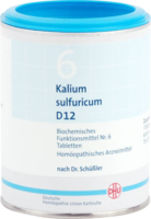 BIOCHEMIE DHU 6 Kalium sulfuricum D 12 Tabletten