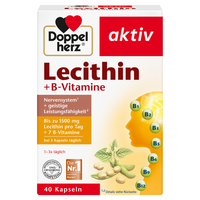 DOPPELHERZ Lecithin+B-Vitamine Kapseln