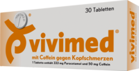 VIVIMED mit Coffein gegen Kopfschmerzen Tabletten