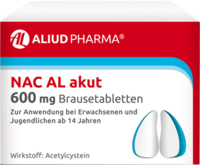 NAC AL akut 600 mg Brausetabletten zur Erleichterung des Abhustens b. erkältungsbedingter Bronchitis