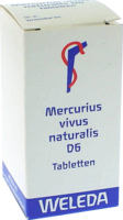 MERCURIUS VIVUS NATURALIS D 6 Tabletten