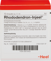 RHODODENDRON INJEEL Ampullen