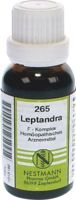 LEPTANDRA F Komplex Nr.265 Dilution