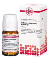 STIBIUM SULFURATUM NIGRUM D 4 Tabletten