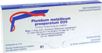 PLUMBUM METALLICUM praep. D 20 Ampullen