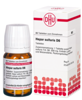 HEPAR SULFURIS D 6 Tabletten