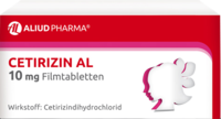 Cetirizin AL 10 mg Filmtabletten bei Heuschnupfen