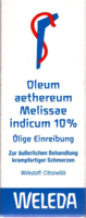 OLEUM AETHEREUM melissae indicum 10%