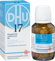 BIOCHEMIE DHU 17 Manganum sulfuricum D 6 Tabletten