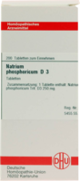 NATRIUM PHOSPHORICUM D 3 Tabletten