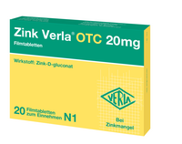 ZINK VERLA OTC 20 mg Filmtabletten