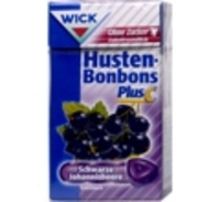 WICK schw.Johannisbeere Bonb.o.Zucker Clickbox