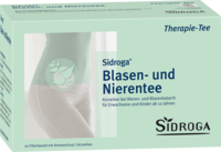 SIDROGA Blasen- und Nierentee Filterbeutel