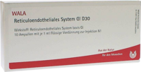 RETICULOENDOTHELIALES System GL D 30 Ampullen
