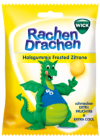 WICK RachenDrachen Halsgummis Zitrone