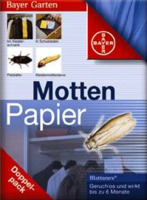 BAYER Garten Mottenpapier Blattanex