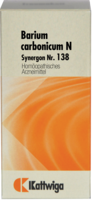 SYNERGON KOMPLEX 138 Barium carbonicum N Tabletten