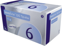 NOVOFINE 6 mm Kanülen 32 G Tip etw