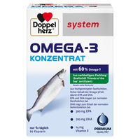 DOPPELHERZ Omega-3 Konzentrat system Kapseln