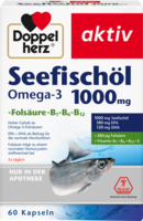 DOPPELHERZ Seefischöl Omega-3 1.000 mg+Fols.Kaps.