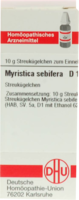 MYRISTICA SEBIFERA D 12 Globuli