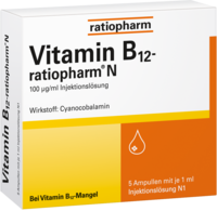 VITAMIN B12-RATIOPHARM N Ampullen