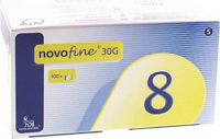 NOVOFINE 8 Kanülen 0,30x8 mm 30 G thinwall