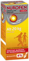 NUROFEN Schmerz- und Fiebersaft Erdbeer 40 mg/ml