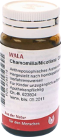 CHAMOMILLA/NICOTIANA Globuli