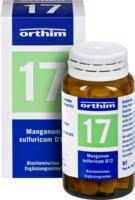BIOCHEMIE-Orthim-17-Manganum-sulfuricum-D-12-Tabl