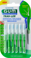 GUM TRAV-LER 1,1mm Tanne grün Interdental+6Kappen