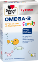 DOPPELHERZ Omega-3 Gel-Tabs family system