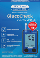 TESTAMED GlucoCheck Advance Star.-Kit mg/dl mmol/l