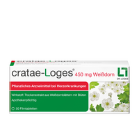 CRATAE-LOGES 450 mg Weißdorn Filmtabletten