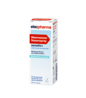 ELACPHARMA Meerwasser Nasenspray sensitiv+
