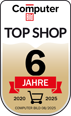 6 Jahre TopShop 2020-2025 Computerbild Lebensmittel & Gesundheit - Medikamente