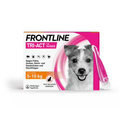 FRONTLINE Tri-Act Lsg.z.Auftropfen f.Hunde 5-10 kg