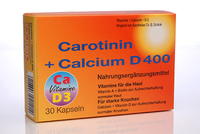 CAROTININ+Calcium D 400 Kapseln