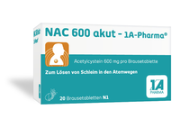 NAC 600 akut-1A Pharma Brausetabletten