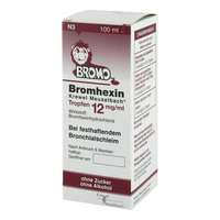 BROMHEXIN Krewel Meuselb.Tropfen 12mg/ml