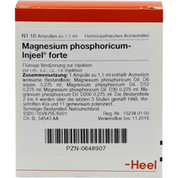 MAGNESIUM PHOSPHORICUM INJEEL forte Ampullen