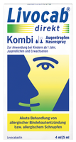 LIVOCAB direkt Kombi 4 ml Augentr.+5 ml Nasenspray