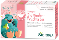 SIDROGA Bio Kinder-Früchtetee Filterbeutel