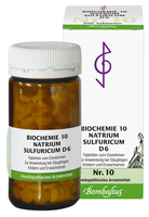 BIOCHEMIE 10 Natrium sulfuricum D 6 Tabletten