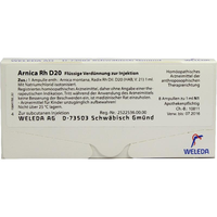 ARNICA RH D 20 Ampullen