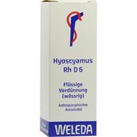 HYOSCYAMUS RH D 6 Dilution