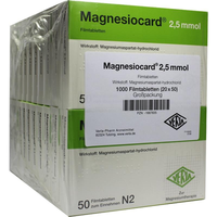 MAGNESIOCARD 2,5 mmol Filmtabletten