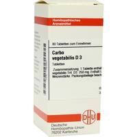 CARBO VEGETABILIS D 3 Tabletten